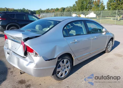 2011 Honda Civic Lx z USA, uszkodzony, nr VIN 2HGFA1F54BH510786